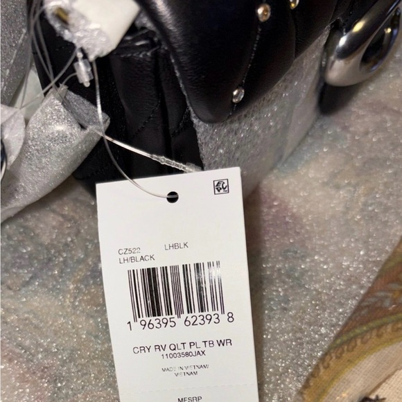 Coach Tabby Crossbody/Wristlet Pillow Quilting And Crystal Rivets NWT - Picture 8 of 16